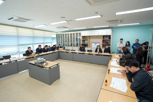 제252회 임시회 현장방문 2일차(아산시청 하키부 여자숙소) 